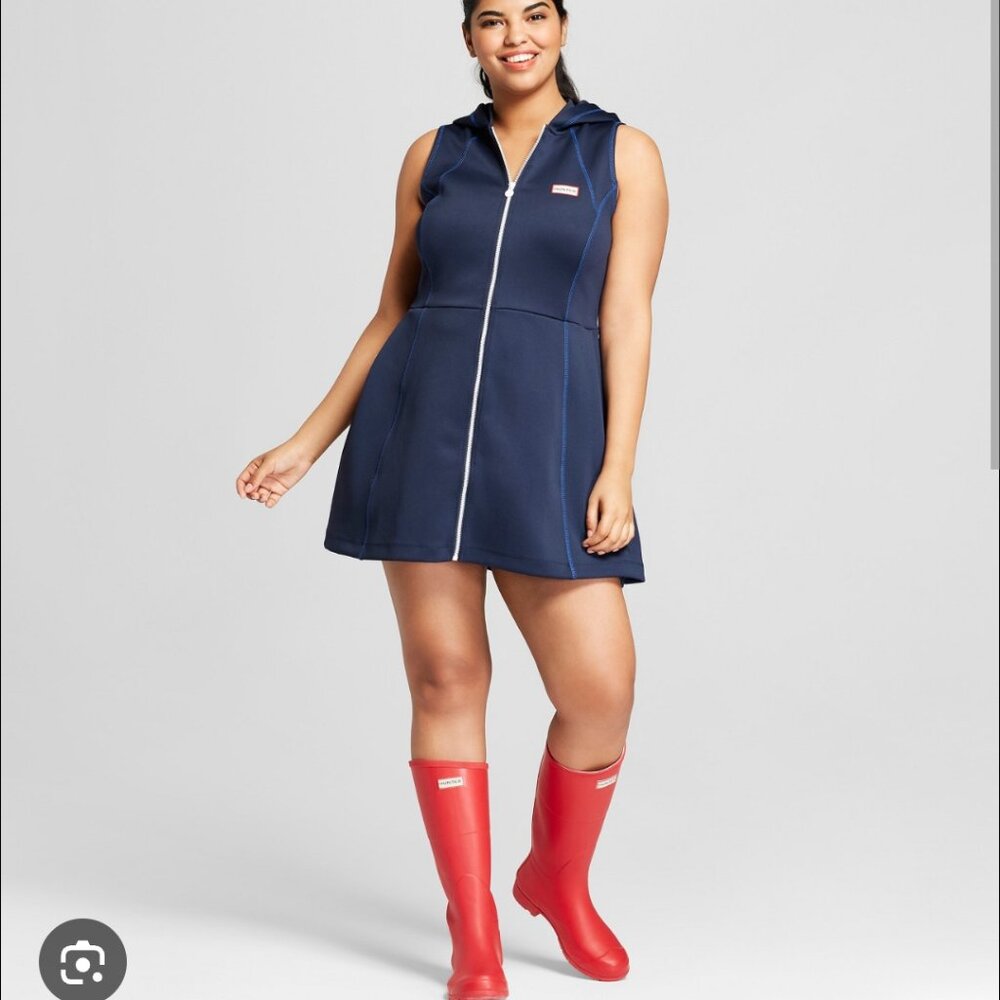 Hunter x Target zip up dress